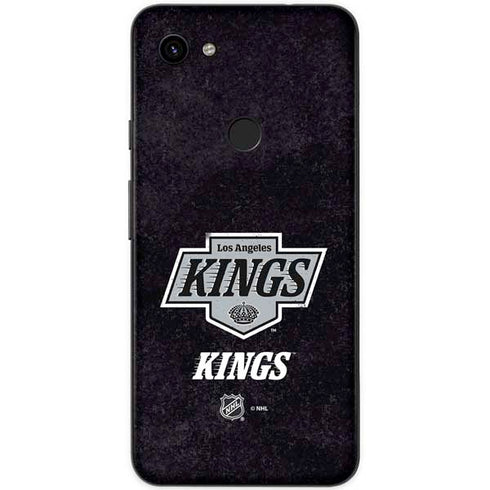 NHL Los Angeles Kings Distressed Google Pixel 3a Skin
